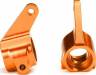 Aluminum Steering Blocks w/Ball Bearings (Orange) (2)