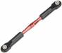 Aluminum Turnbuckle Red Assembled 49mm