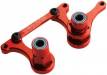 Anodized Alum Steering Bellcranks Red