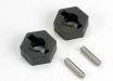 Hex Wheel Hubs/Pins T-Maxx (2)