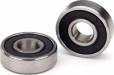 Ball Bearing Black Rubber Sealed 6X16X5mm (2)