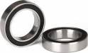 Ball Bearing Black Rubber Sealed 12x18x4mm (2)