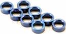 Aluminum Pushrod Spacer (Blue)(8)