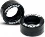 Rubber Tires Wheelie Bar Wheels (2)