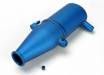 Aluminum Tuned Pipe Blue Anodized Revo