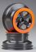 Wheel Sct Black Orange Beadlock 2WD Front (2)