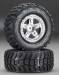 6870 Tire/5872X Wheel Mounted Slash 2WD Rear (2)