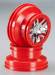 Split-Spoke Wheels Red/Chome 2.2/3.0