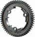 Spur Gear 54-Tooth Steel (Wide-Face 1.0 Metric Pitch)