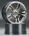 Wheels Split Spoke Black Chrome Front XO-1 (2