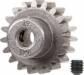 Gear 19-T Pinion (1.0 Metric Pitch) (Fits 5mm Shaft)/Set Screw