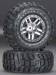 6870R Tire/6872 Wheel Mounted Slash 4x4 (2WD Rear)