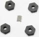 Wheel Hubs Hex (4) / Axle Pins 1/16 (4)