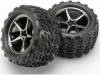 Talon Tires/Gemini Wheels Mounted 1/16 E-Revo (2)