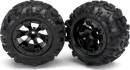 Tires & Wheels Assembled Glued (Geode Black Beadlock) (2)