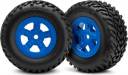 Tires and Wheels Glued SCT Blue