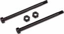 Threaded Lower Outer 4X47 mm Suspension Pins w/Nuts (2)