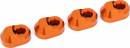 Suspension Pin Retainer 6061-T6 Aluminum (4) (Orange-Anodized