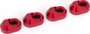 Suspension Pin Retainer 6061-T6 Aluminum (4) (Red-Anodized)