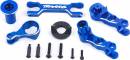 Steering Bellcranks L&R/Draglink 6061-T6 Alum Blue