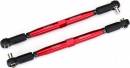 Toe Links X-Maxx Tubes Red-Anodized 7075-T6 Aluminum