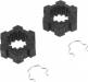 Wheel Hubs Hex & Clips X-Maxx (2)