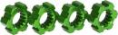 X-Maxx Aluminum Wheel Hex Hub (Green) (4)