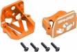 Motor Mounts 6061-T6 Aluminum (Orange-Anodized) (Front & Rear)