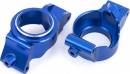 Caster Blocks (C-Hubs) 6061-T6 Aluminum L&R (Blue-Anodized)