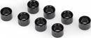 Spacer Shock Cap Aluminum (Black-Anodized) (8)