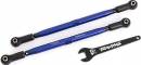 Toe Links Front (Tubes Blue-Anodized 6061-T6 Aluminum) (2)