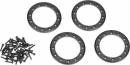 Beadlock Rings Black (2.2') (Alum) (4)/ 2X10 CS (48)