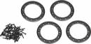 Beadlock Rings Black (1.9') (Alum) (4)/ 2X10 CS (48)