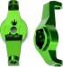 Caster Blocks 6061-T6 Alum (Green-Anodized) L&R