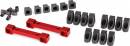 Mounts Suspension Arms Aluminum (Red-Anodized)