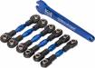Turnbuckles Aluminum (Blue-Anodized) Camber Links 32mm