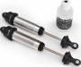 Shocks GTR 134mm Silver Aluminum