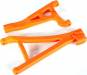 E-Revo VXL Heavy Duty Upr/Lwr Suspension Arms Orange Front Right