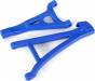 E-Revo VXL Heavy Duty Upr/Lwr Suspension Arms Blue Front Left