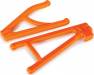 E-Revo VXL Heavy Duty Upr/Lwr Suspension Arms Orange Rear Left