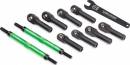 Toe Links E-Revo VXL Green 7075-T6 Aluminum (2)