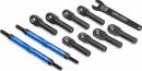 Toe Links E-Revo VXL Blue 7075-T6 Aluminum (2)