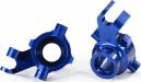 Steering Blocks 6061-T6 Aluminum Blue Anodized L&R