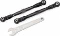 Toe Links Front (Tubes Gray-Anodized 7075-T6 Aluminum Stronger