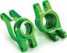 Carriers Stub Axle Green-Anodized 6061-T6 Aluminum Rear