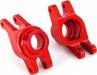 Carriers Stub Axle Red-Anodized 6061-T6 Aluminum Rear