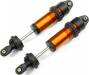 Orange GT-Maxx Aluminum Shocks Fully Assembled w/o Spring (2)