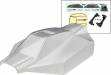 Body Jato 4X4 Brushless (Clear Requires Painting)