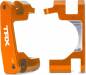Caster Blocks 6061-T6 Alum (Orange) Left/Right
