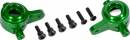 Steering Blocks 6061-T6 Aluminum (Green) Left & Right